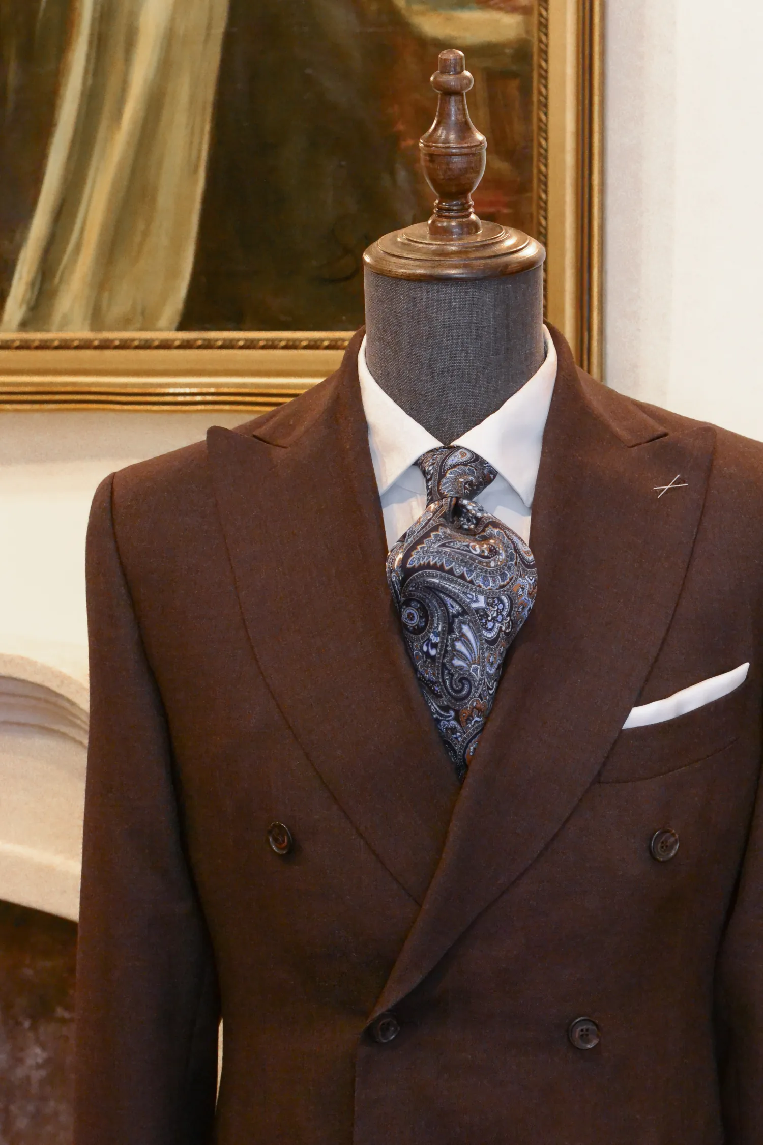 czekoladowy_dwurzędowy_garnitur_fox_brothers