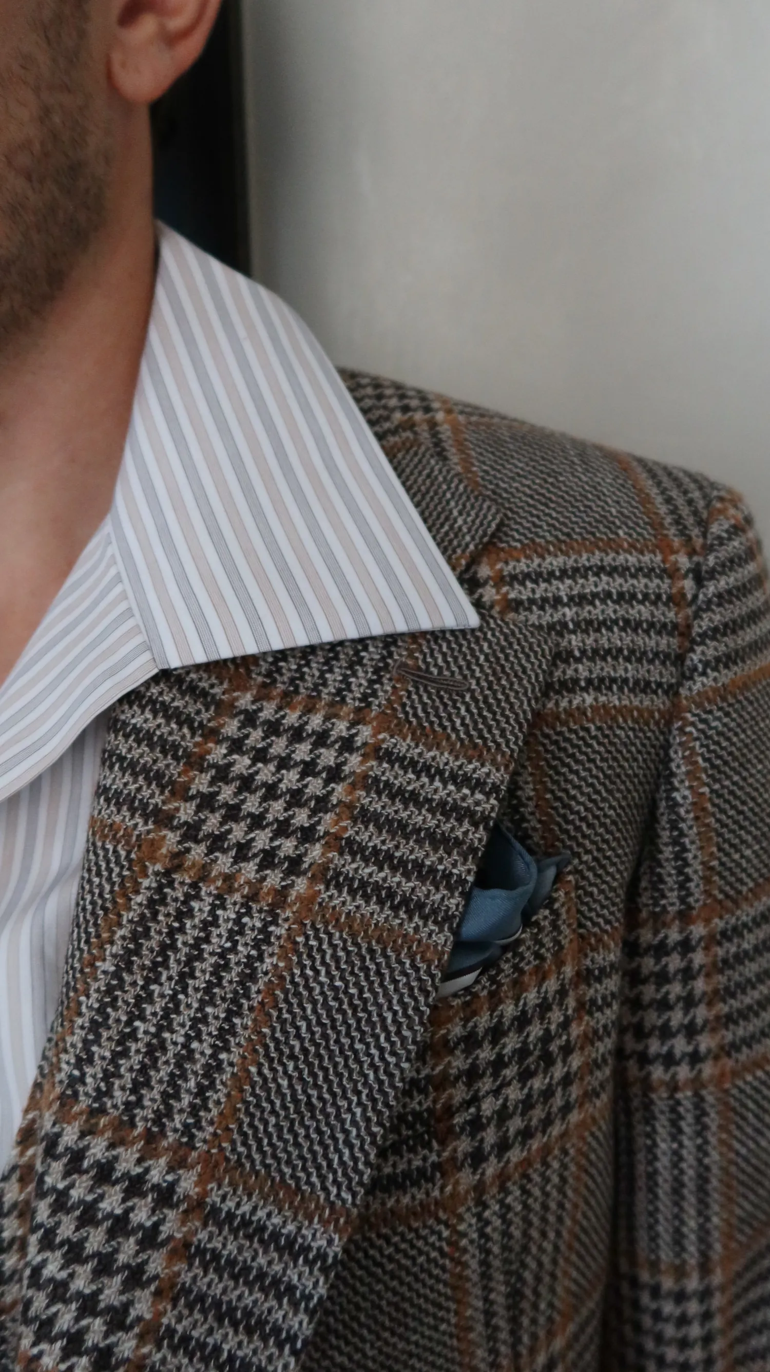 spodnie_flanelowe_Fox_Brothers_codzienny_zestaw_André_Grand