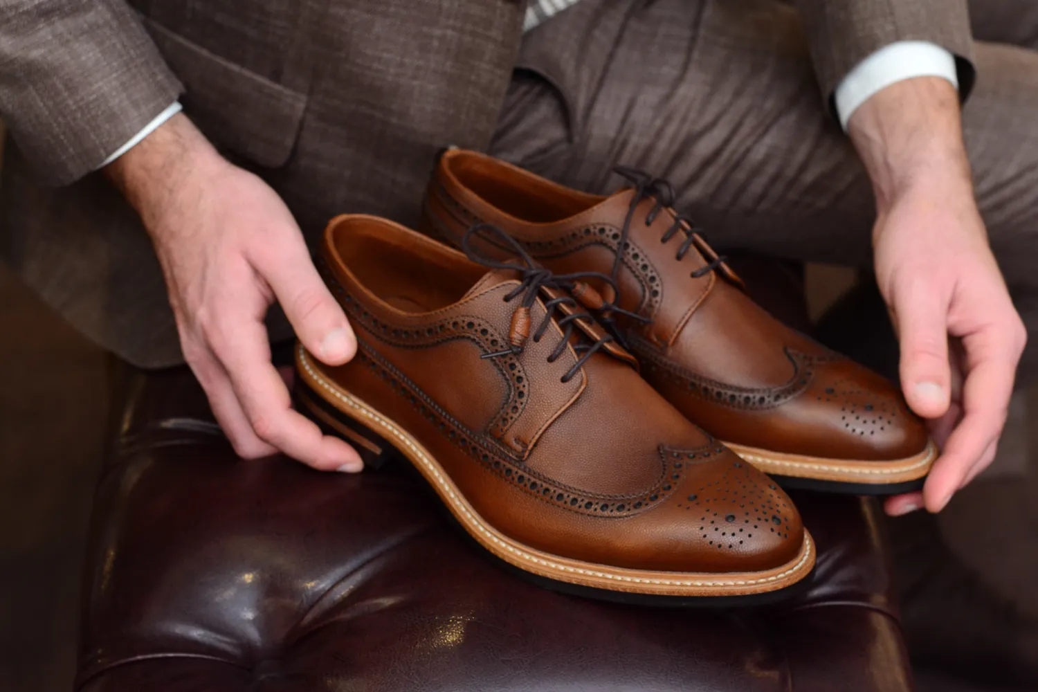 Ekskluzywne buty męskie Goodyear Welted – André Grand Kraków, Warszawa, Katowice